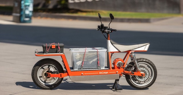EsCargo sau ciudata motocicleta electrica de transport marfuri