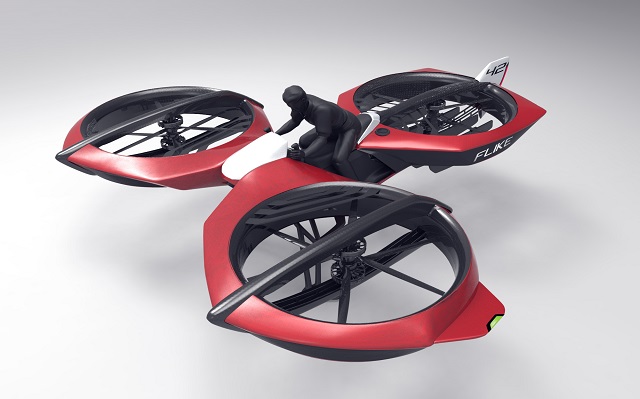 Flike, motocicleta zburatoare, multicopterul cu sa sau drona care transporta oameni, oricare varianta e valabila!