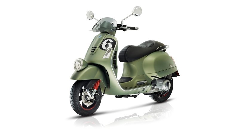 2018 Vespa Sei Giorni 300, cel mai puternic scuter Vespa din toate timpurile