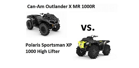 Can-Am Outlander Xmr 1000R vs. Polaris Sportsman XP1000 High Lifter