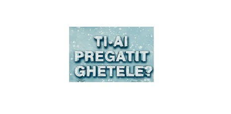 Ti-ai pregatit ghetele?