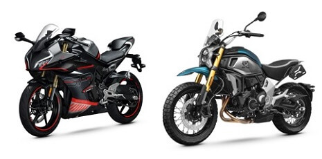 CFMOTO lanseaza motocicletele 450SR si 700CL-X  ADVENTURE