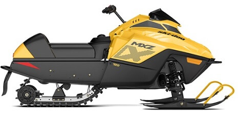 2024 Ski-Doo MXZ 120/200, un snowmobil avansat pentru copii