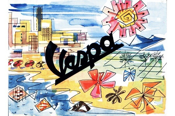 Expozitie la Muzeul Piaggio- “TODAY I AM THE SEA: ON HOLIDAY WITH VESPA”