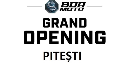 BOA MOTO deschide al treilea showroom din Romania, la Pitesti